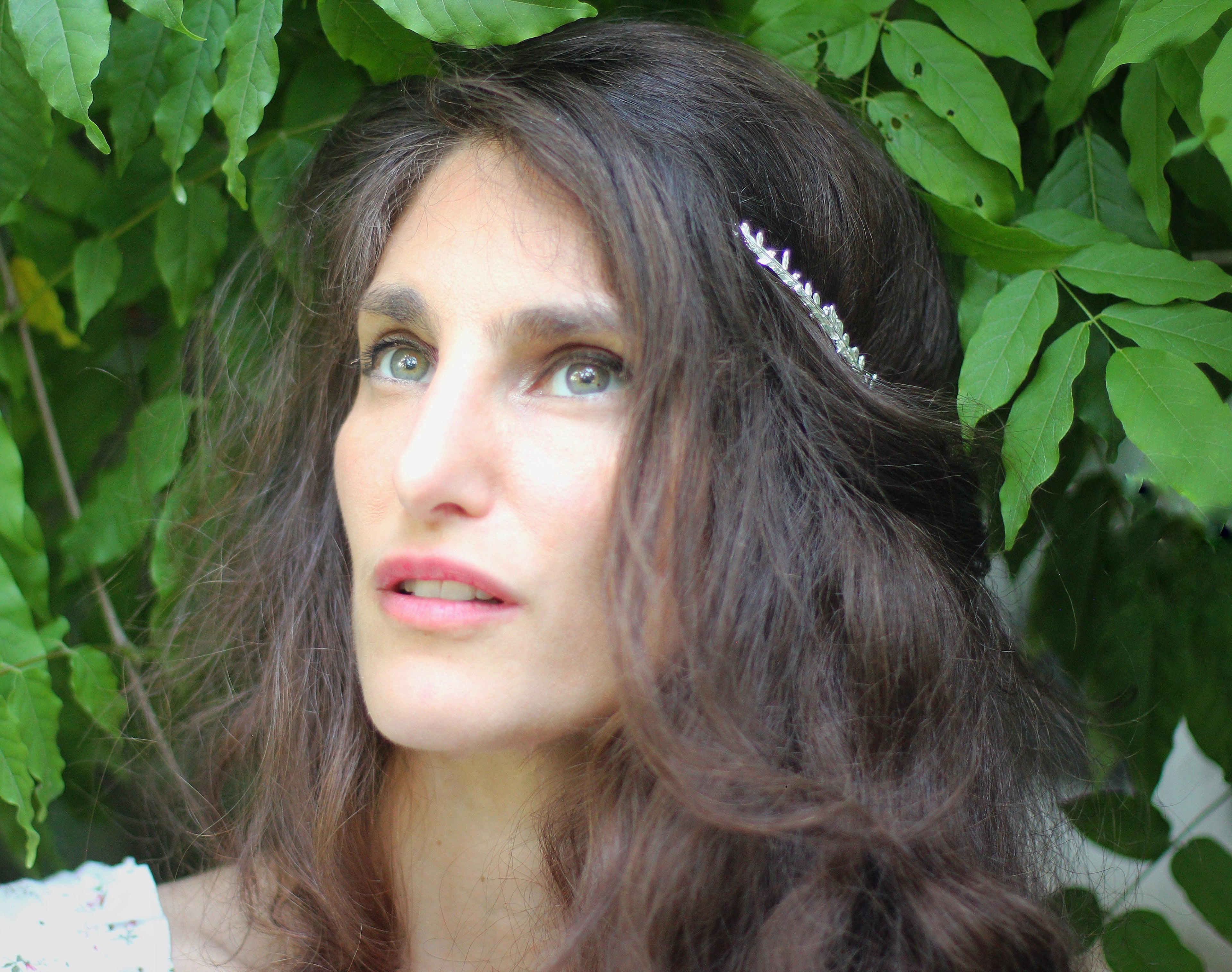 Dainty Twig Branches Goddess Crown