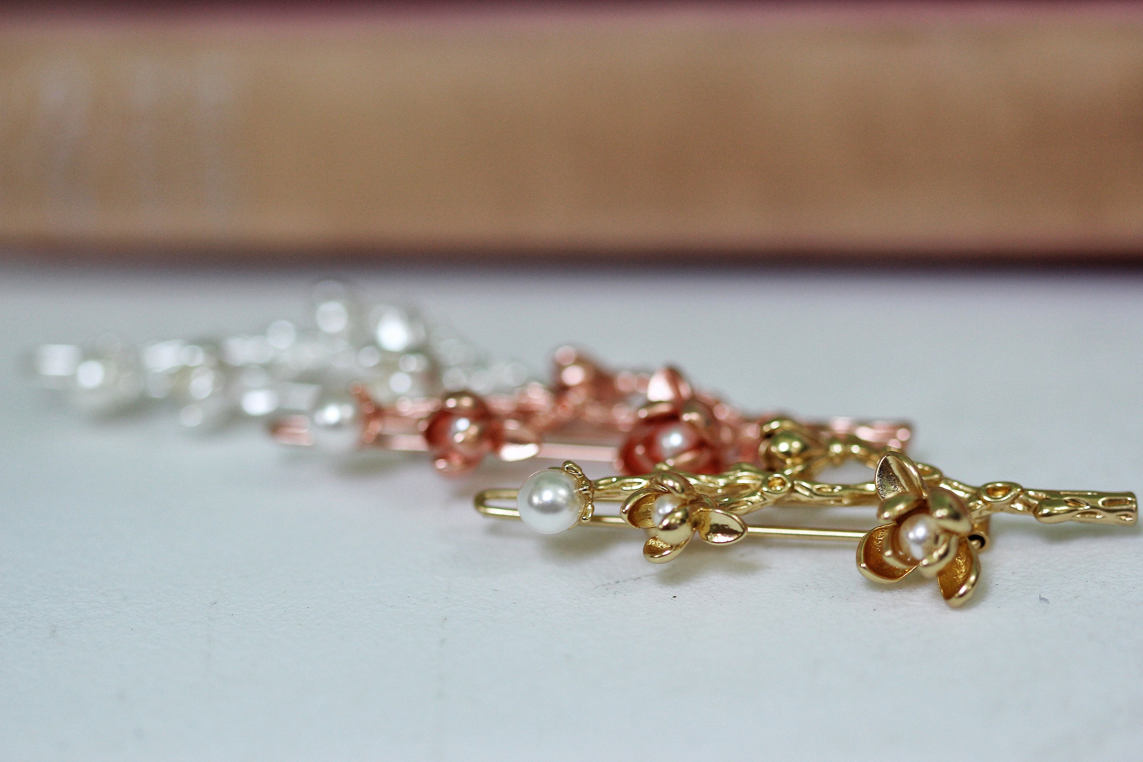 Magnolia Branch Barrette