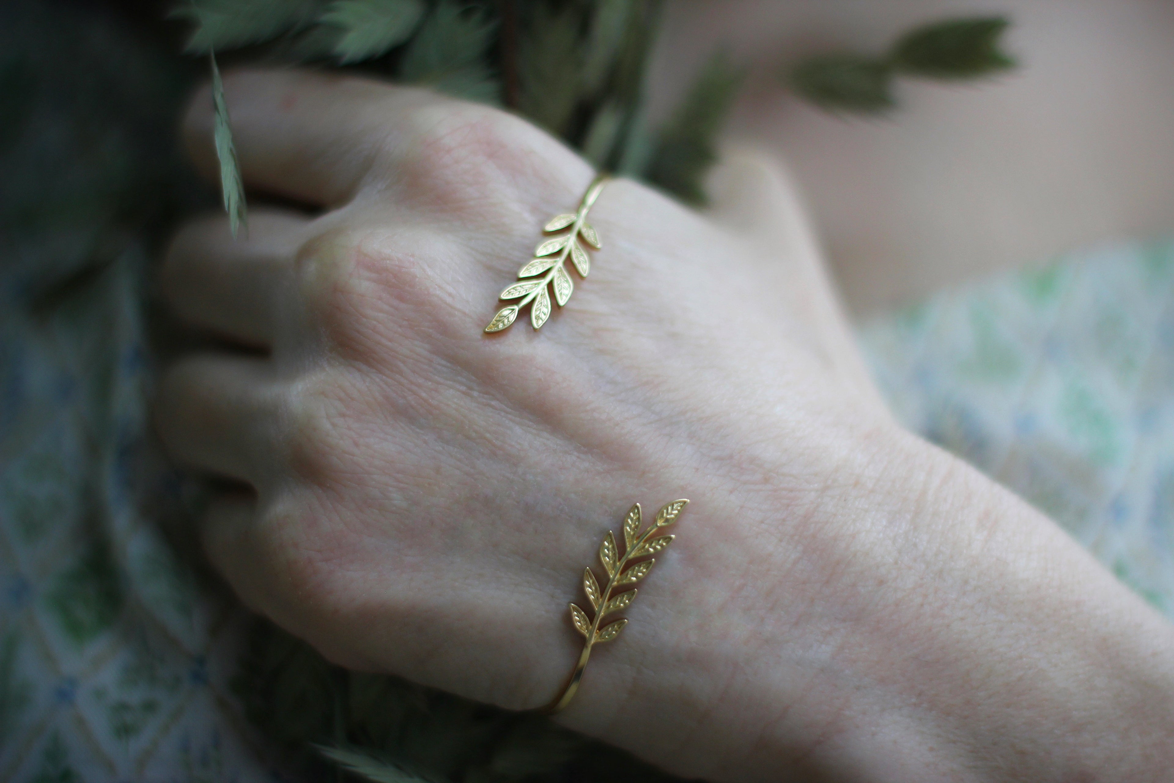 Twigs Palm Bracelet
