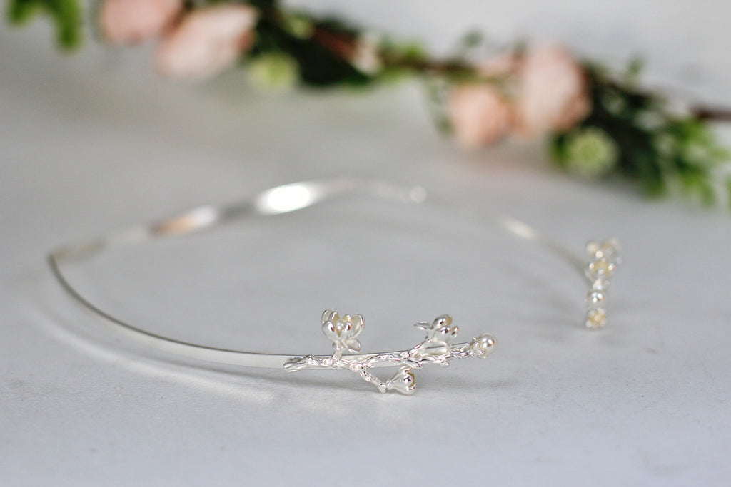 Blooming Magnolia Goddess Crown