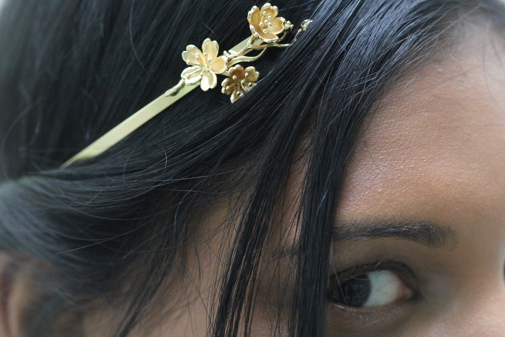 Sakura Blossom Floral Goddess Crown