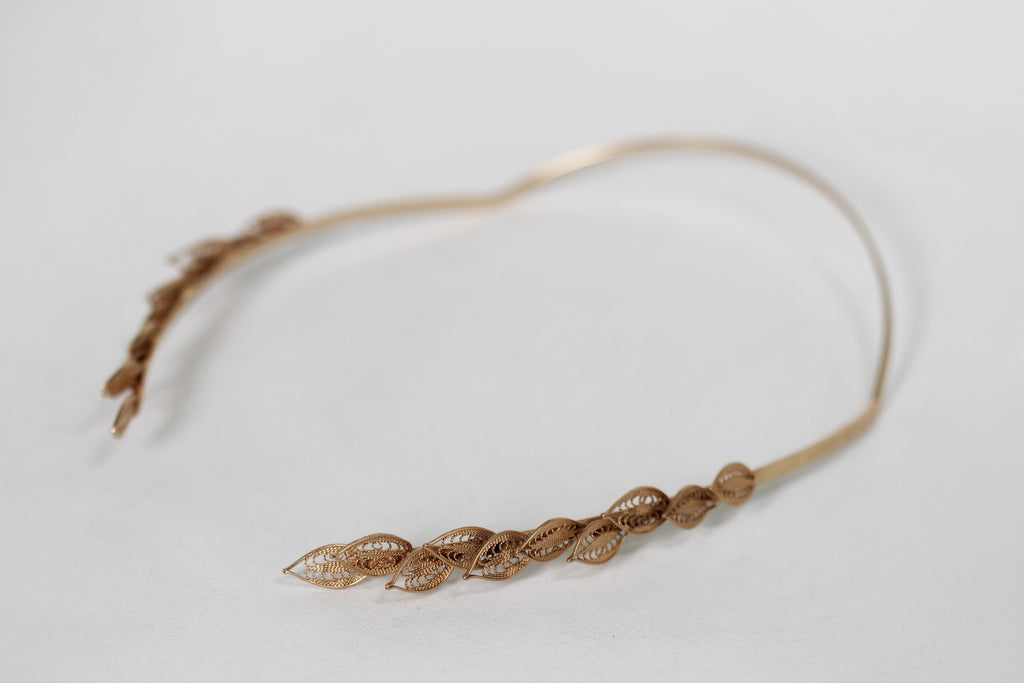 Laurel Filigree Goddess Crown