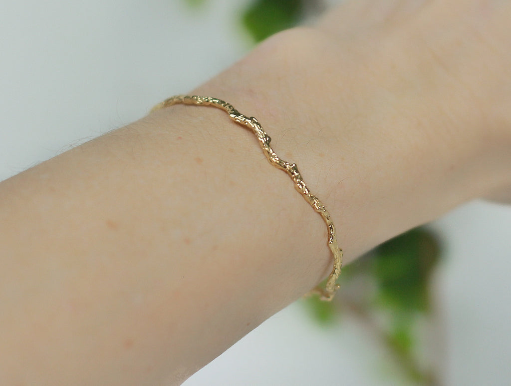 Ginkgo Leaves Branch Bracelet