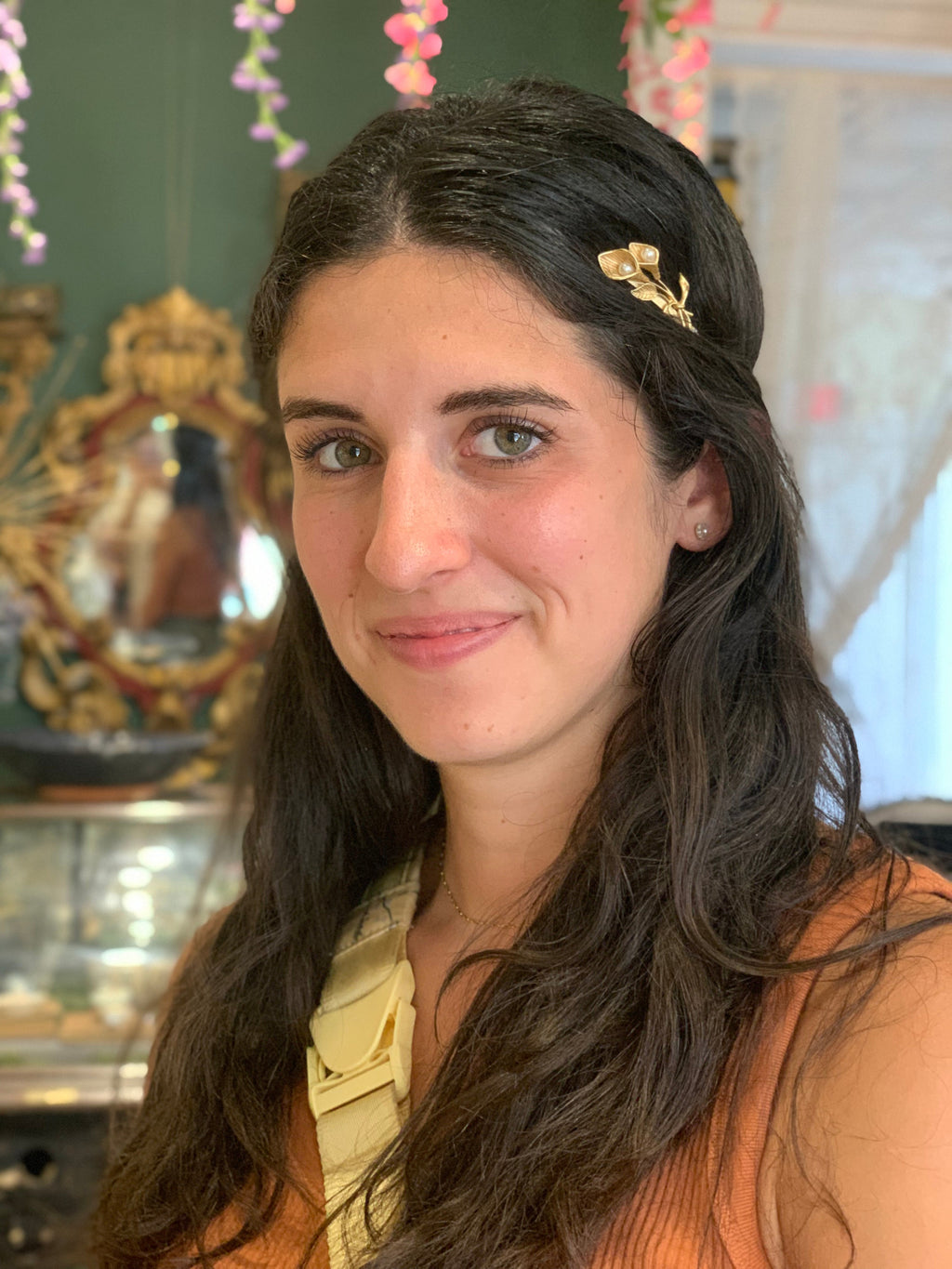 Calla Lilies Branch Goddess Crown