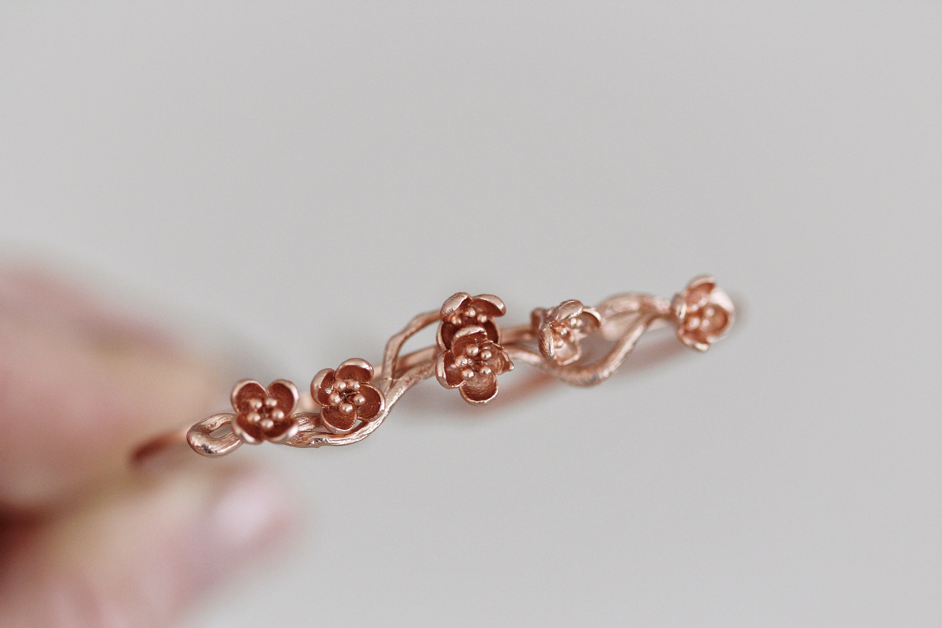 Cherry Blossom Hair Prong