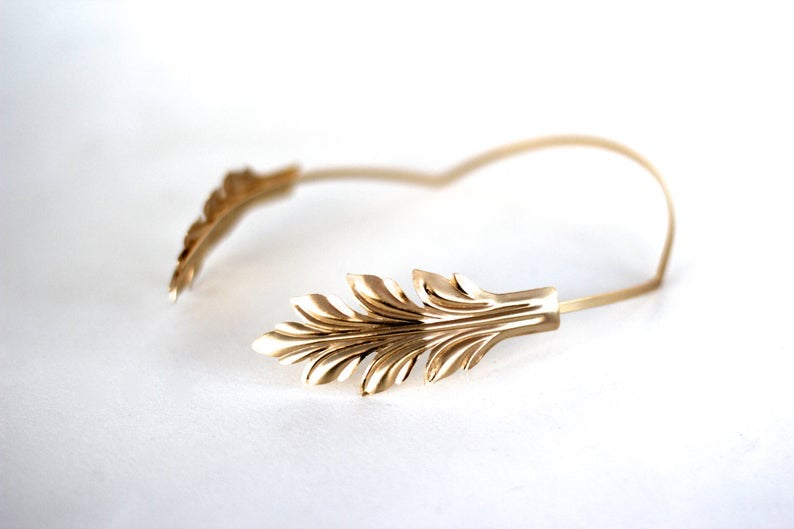 Palm Leaves Goddess Crown