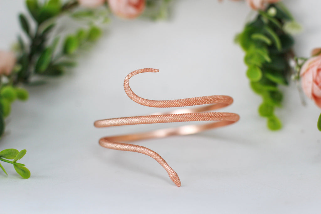 Swirly Snake Armband