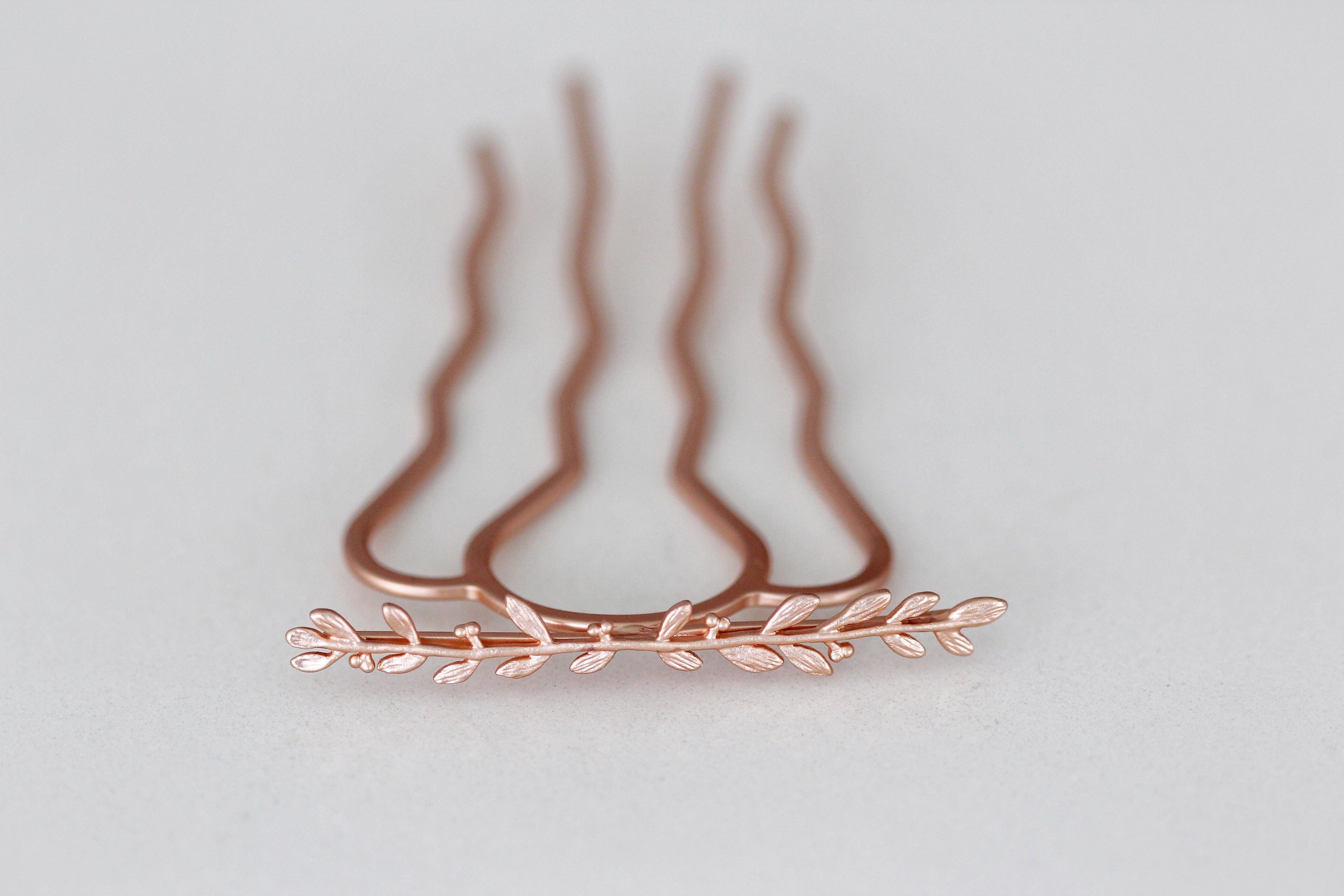 Blooming Twig Branch Hair Prong