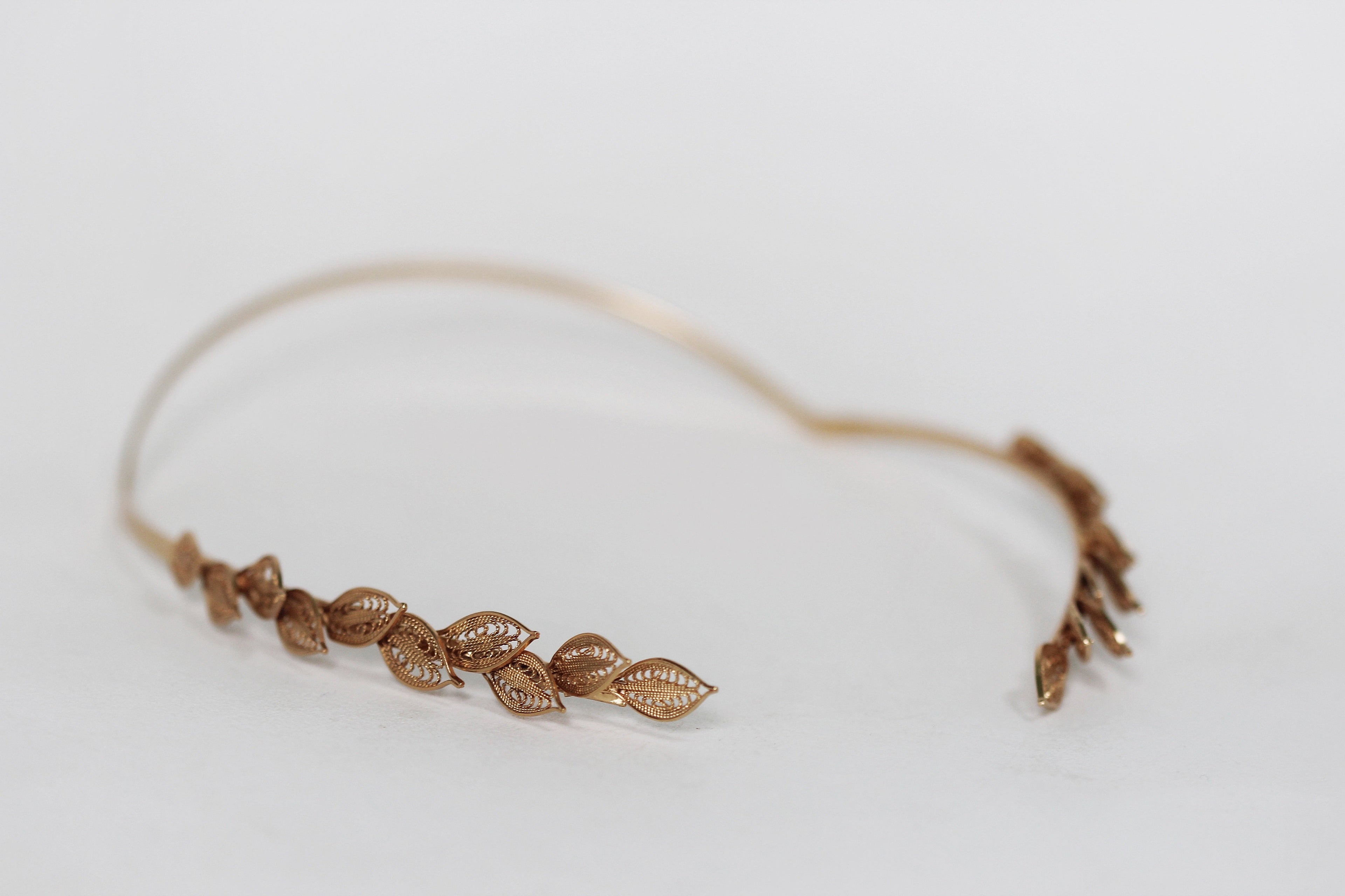 Laurel Filigree Goddess Crown