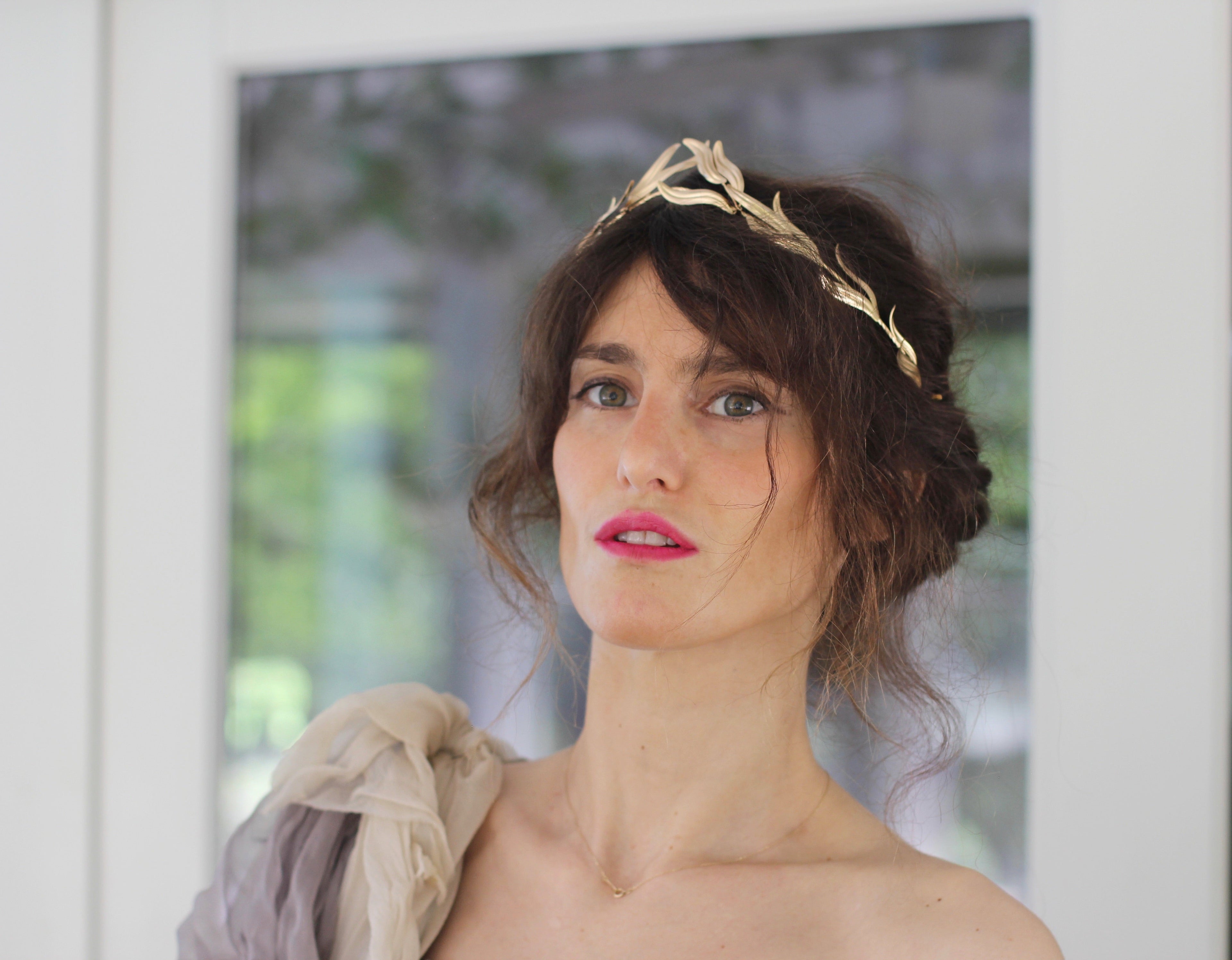 Orelia Laurel Leaves Crown