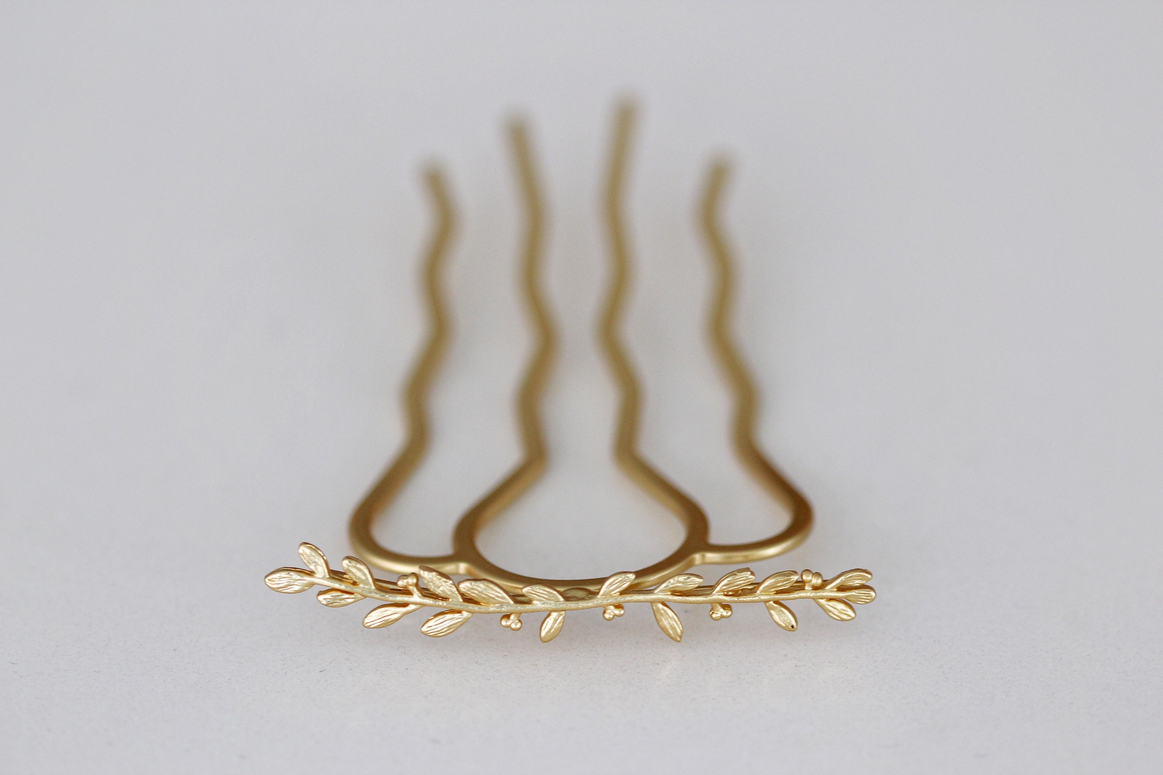 Blooming Twig Branch Hair Prong