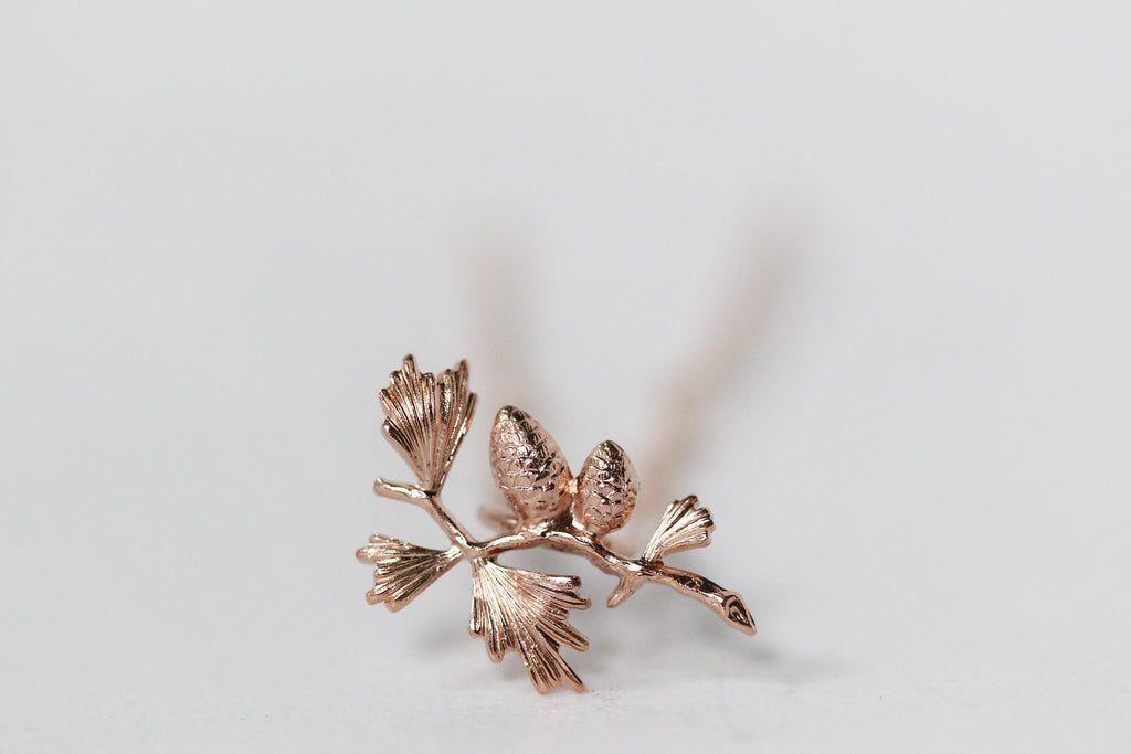 Baby Pinecone Hair Prong