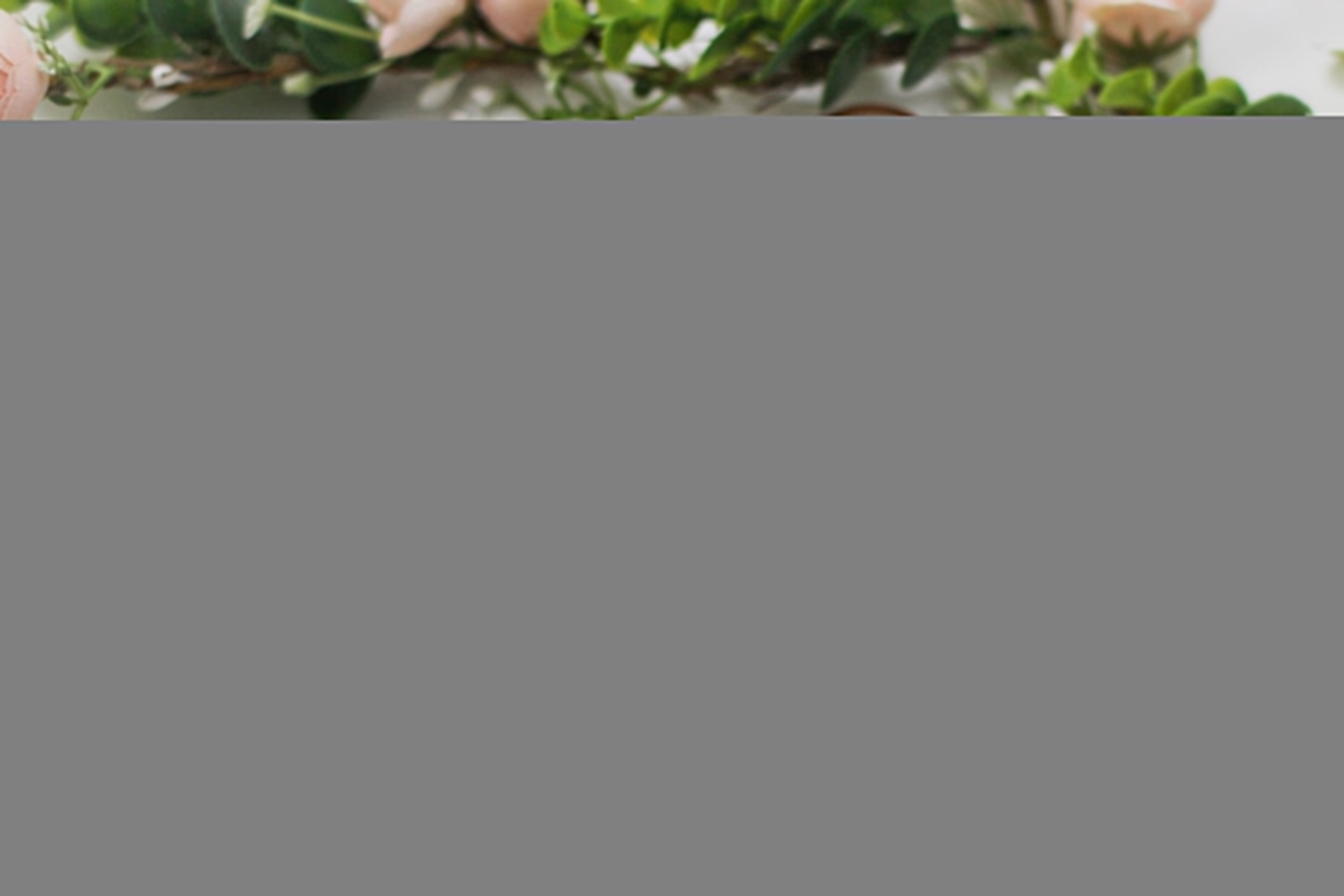 Stems Leaves and Pearls Necklace/ Choker/ Wreath / Hair Chain