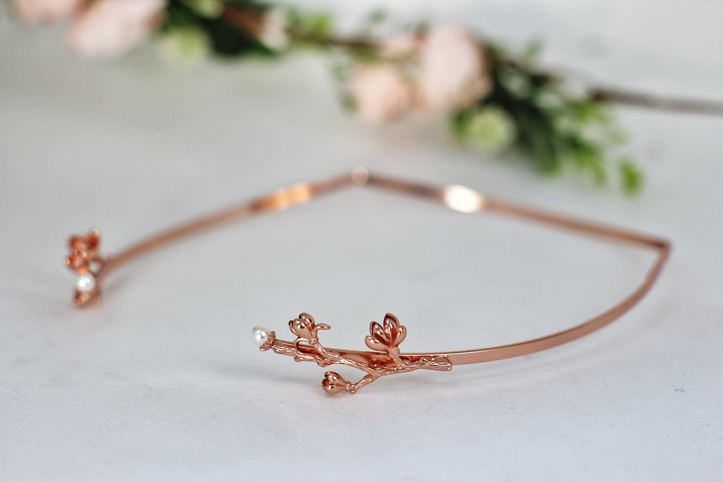 Blooming Magnolia Goddess Crown