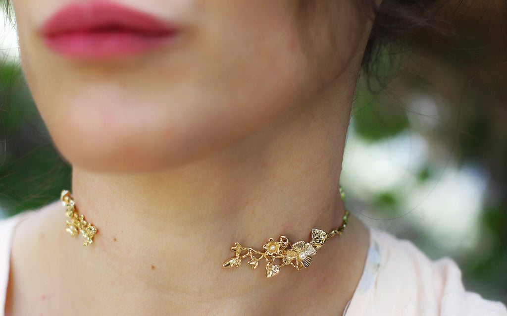 Fairy Magic Floral Choker