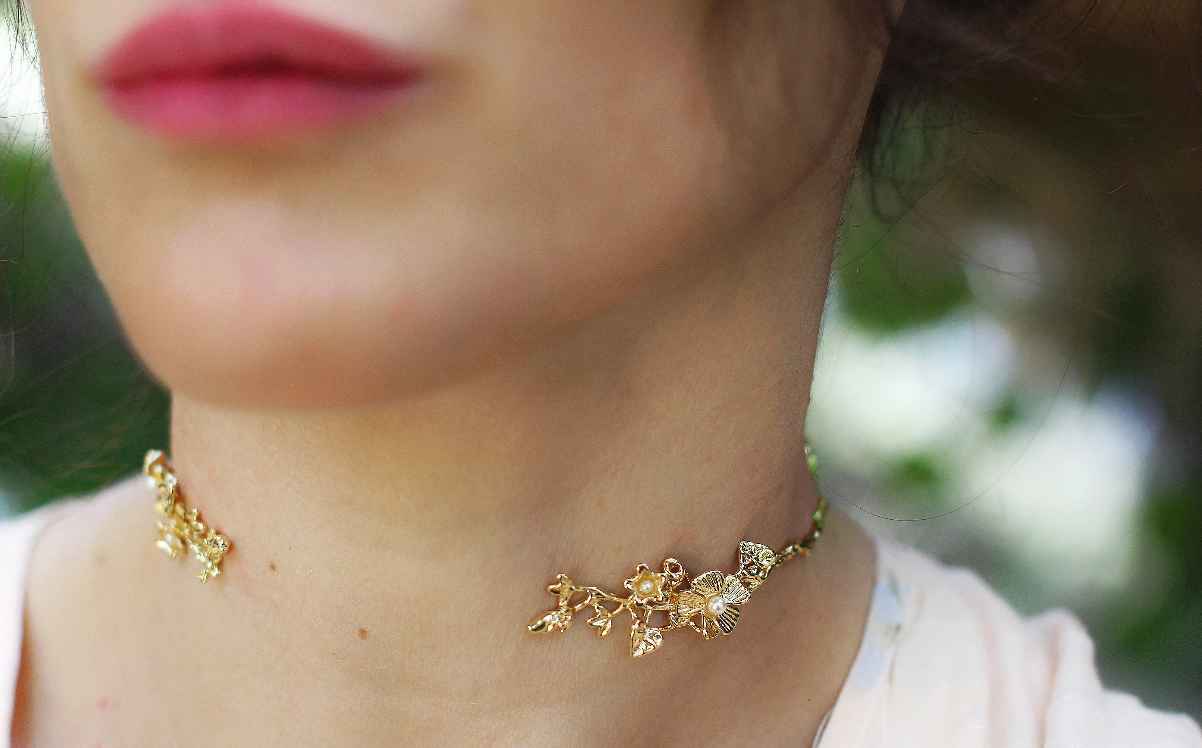 Fairy Magic Floral Choker