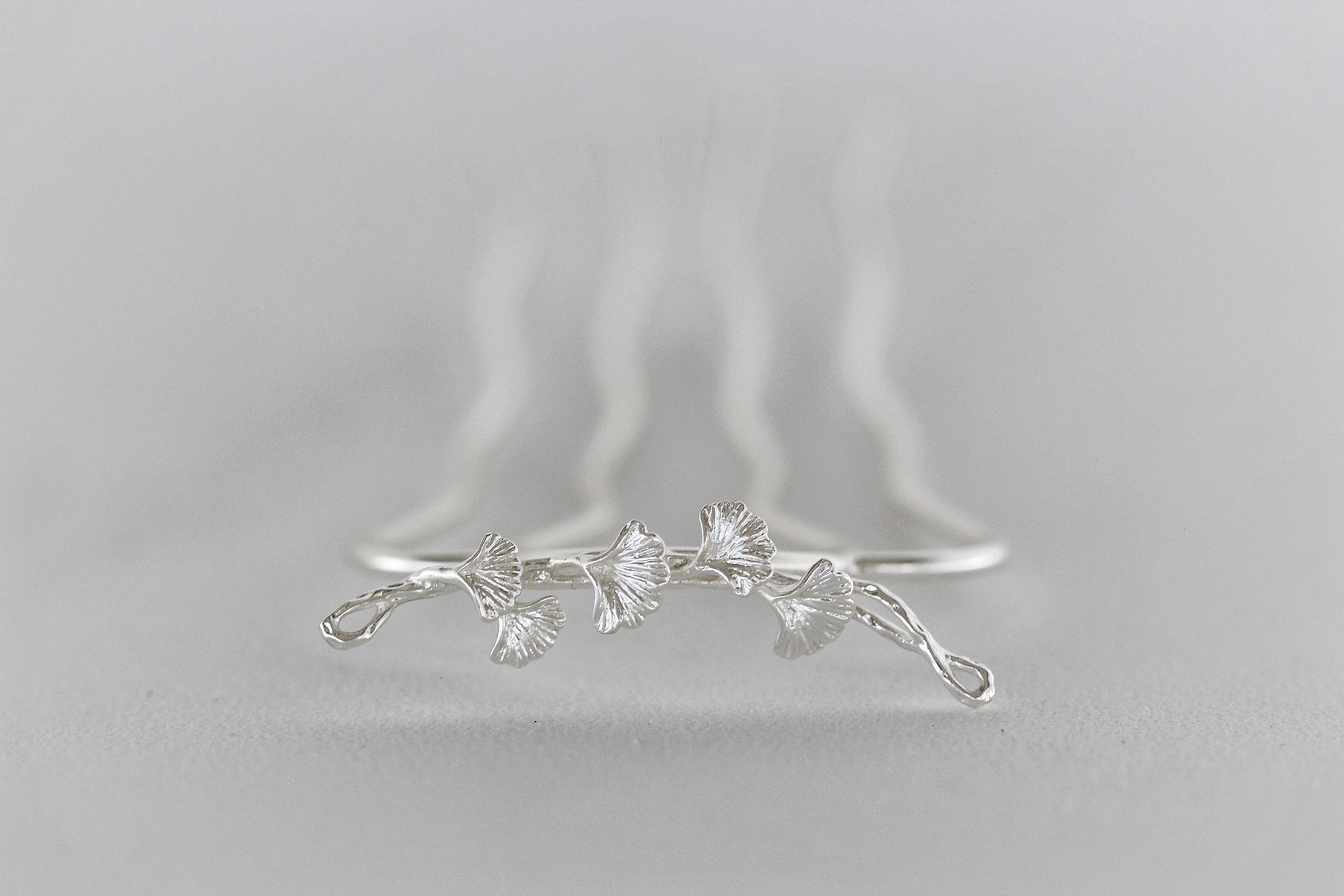 Ginkgo Leaves Hair Prong