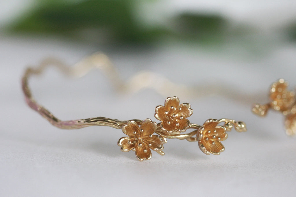 Large Sakura/Cherry Blossom Floral Armband