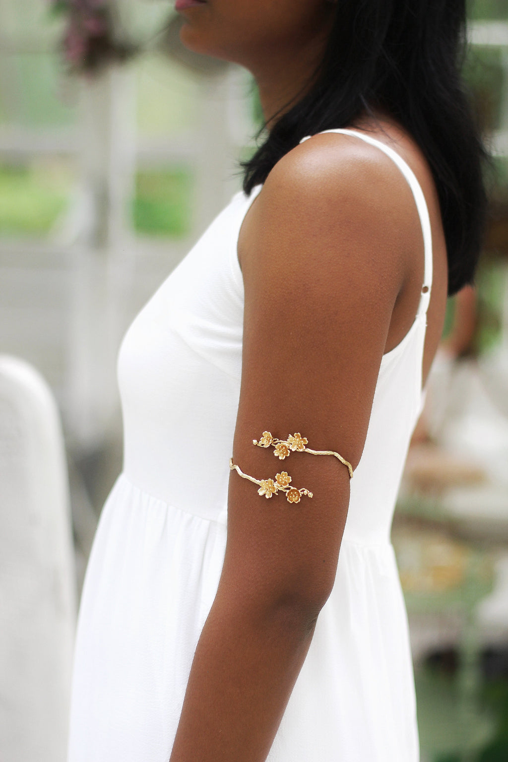 Large Sakura/Cherry Blossom Floral Armband