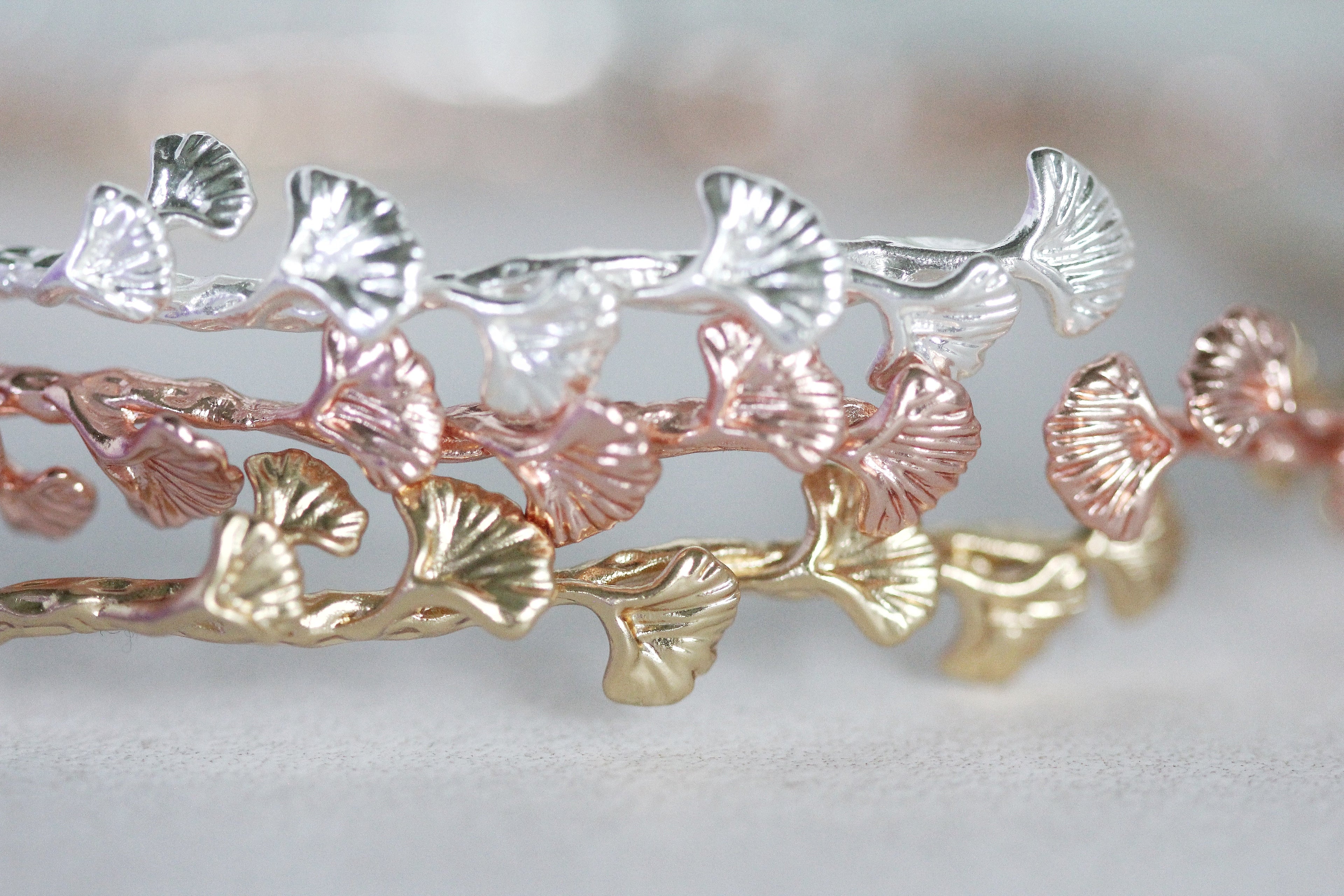 Ginkgo Leaves Armband