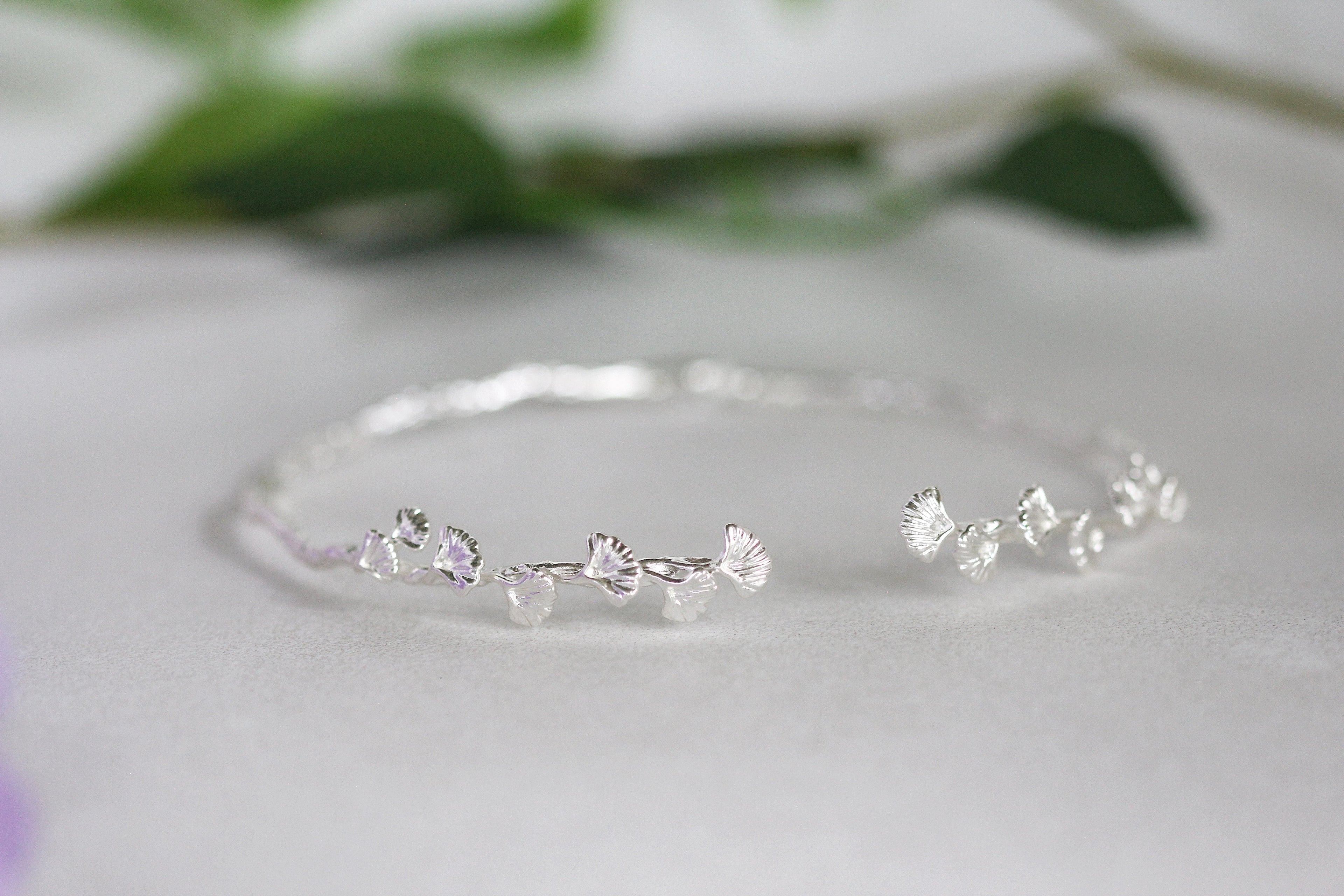 Ginkgo Leaves Armband