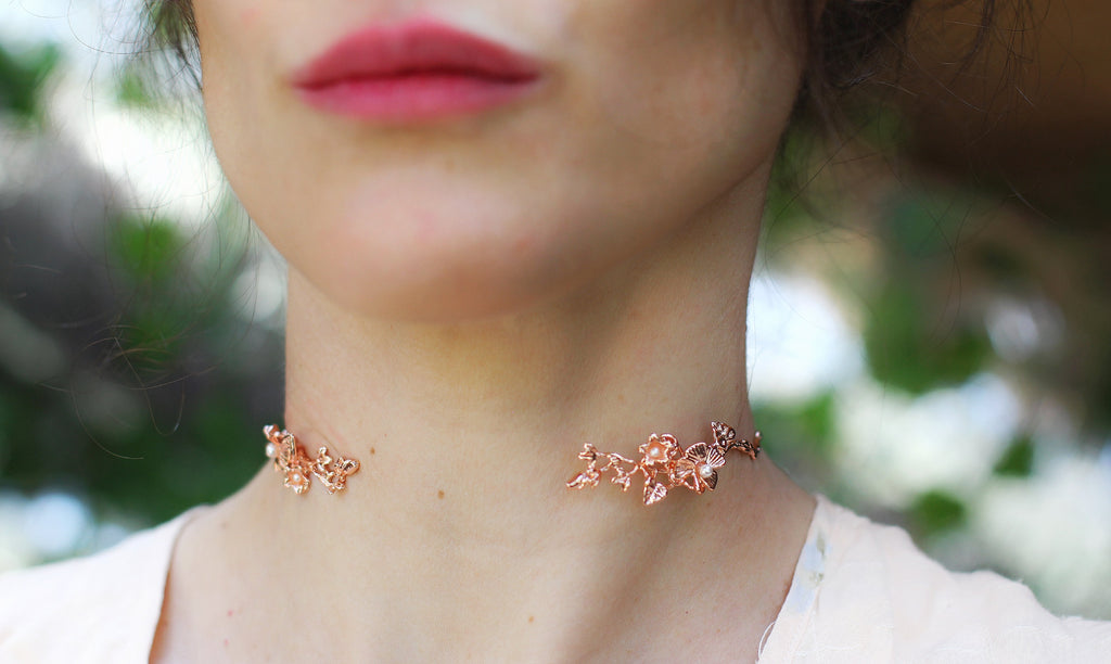 Fairy Magic Floral Choker
