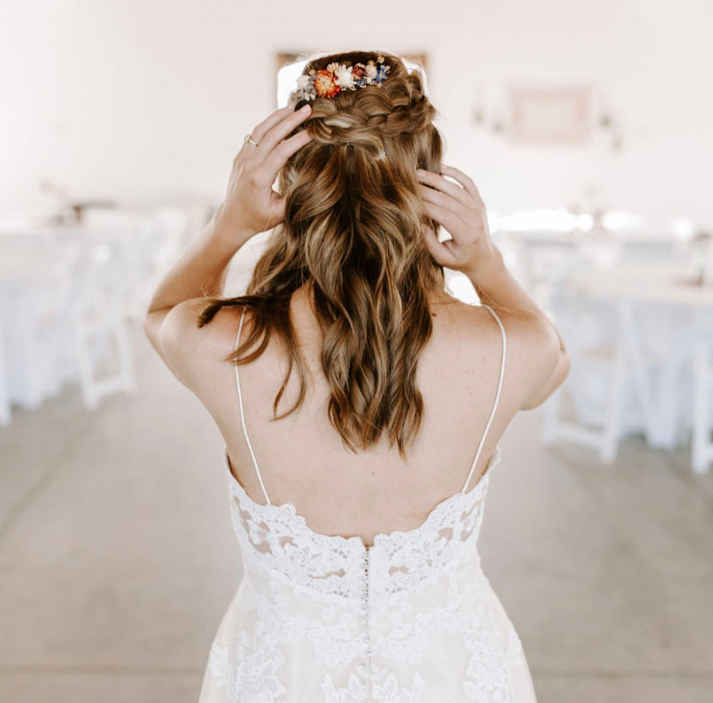 Custom Made* Fairy Dried Flowers Barrette