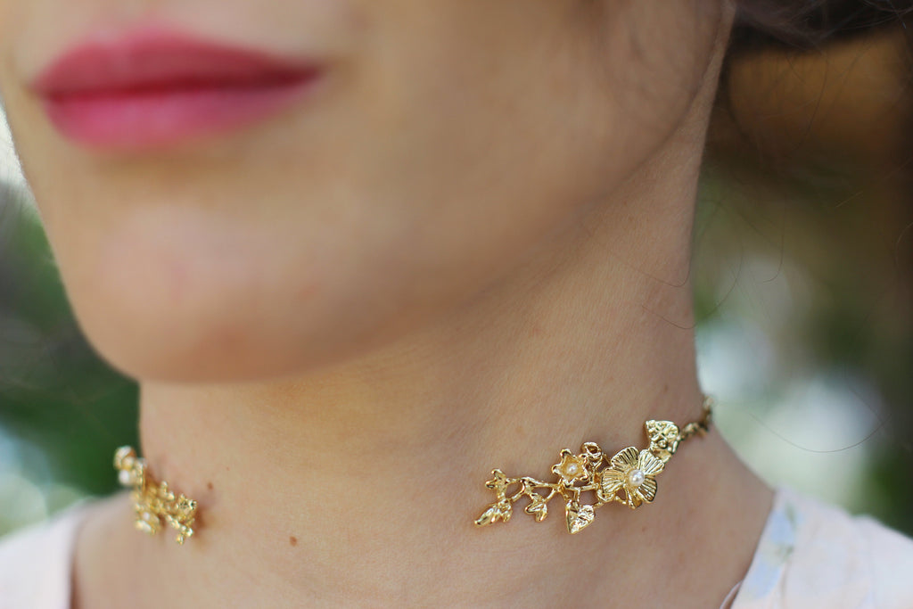 Fairy Magic Floral Choker