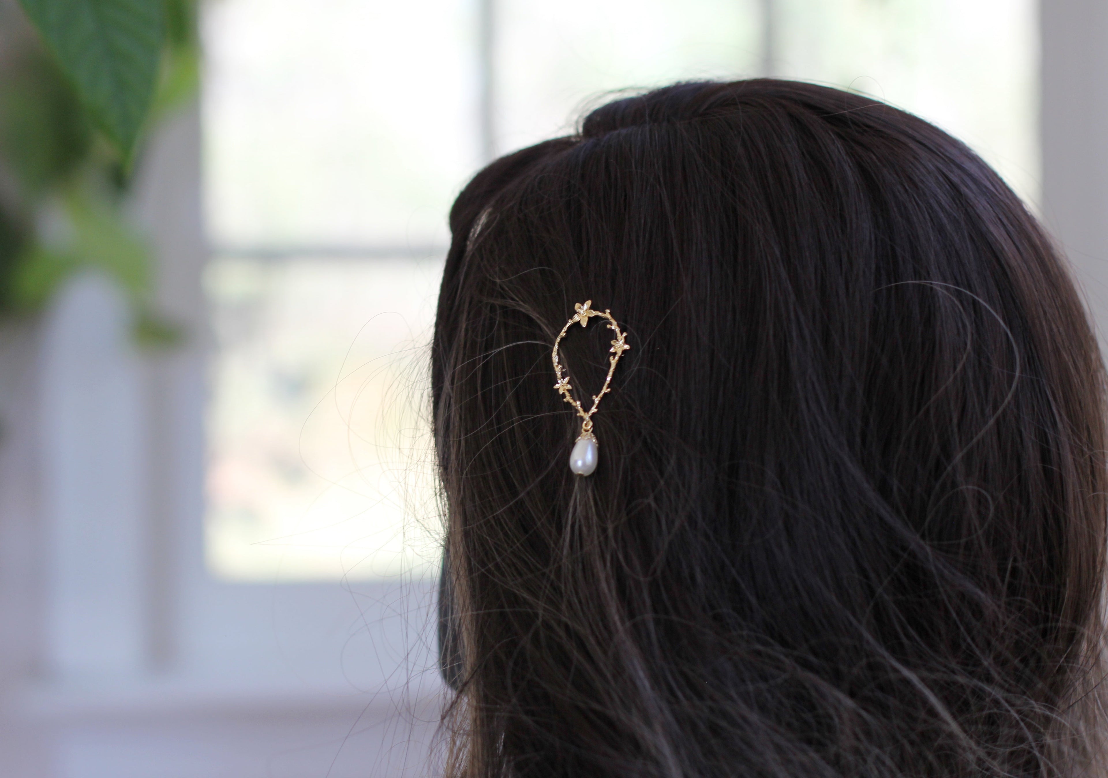 Floral Eden Wreath Barrette