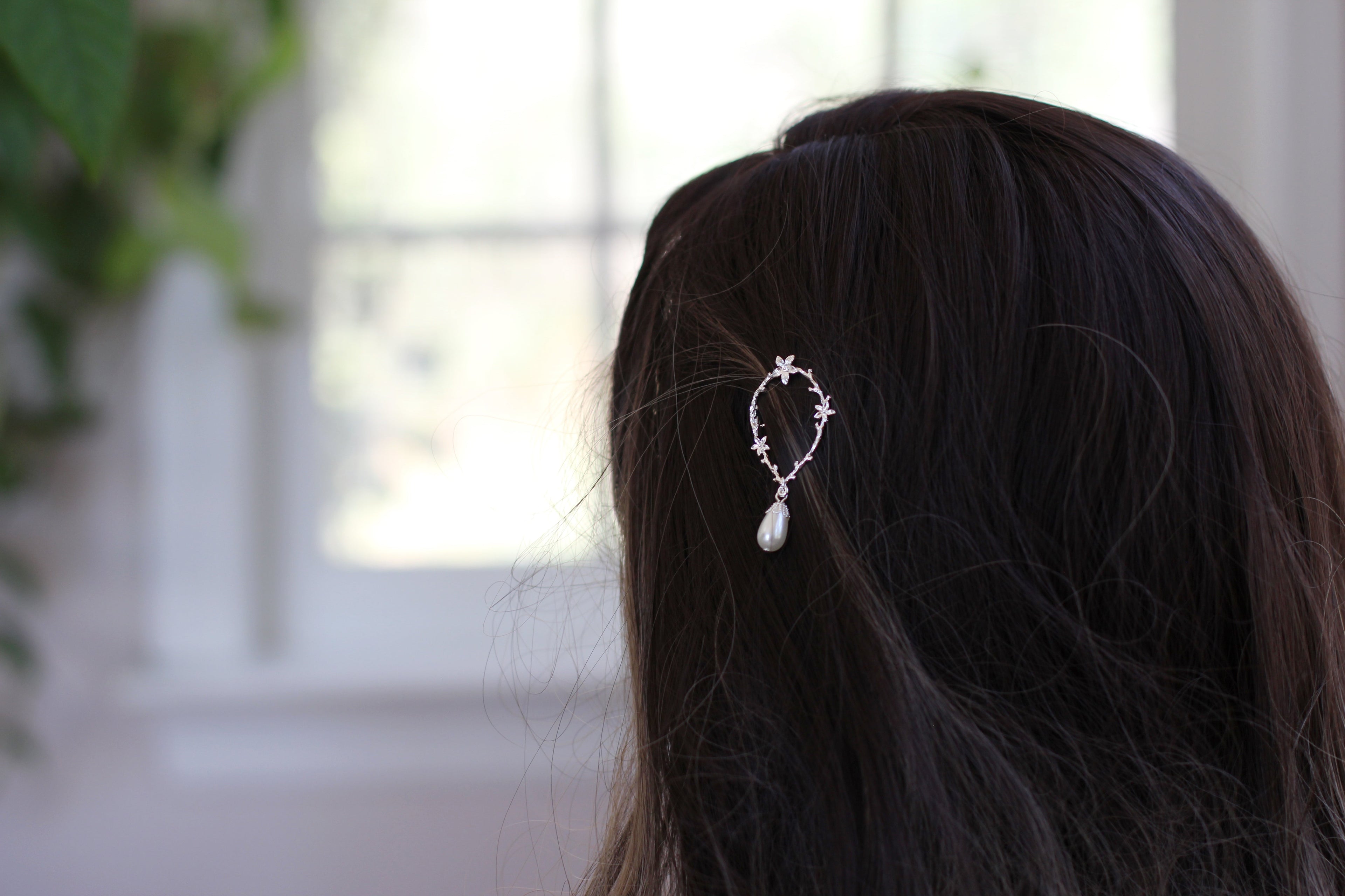 Floral Eden Wreath Barrette