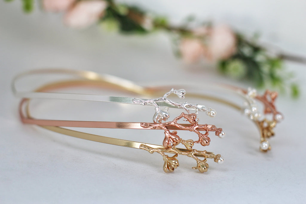 Blooming Magnolia Goddess Crown