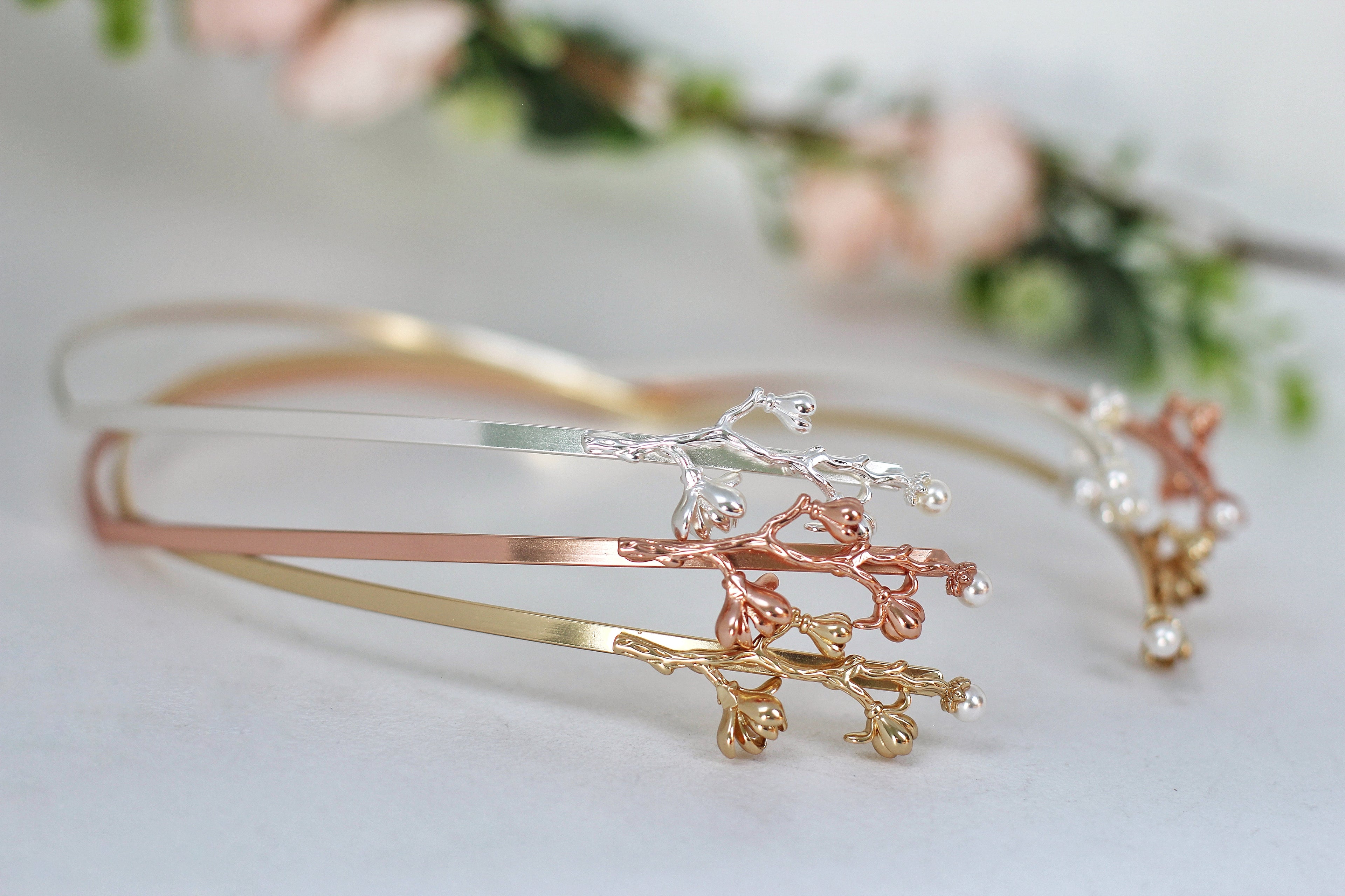 Blooming Magnolia Goddess Crown