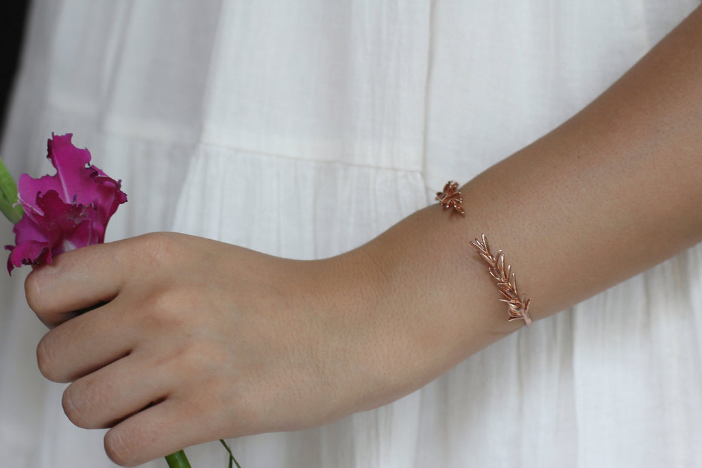 Rosemary Leaves Bracelet