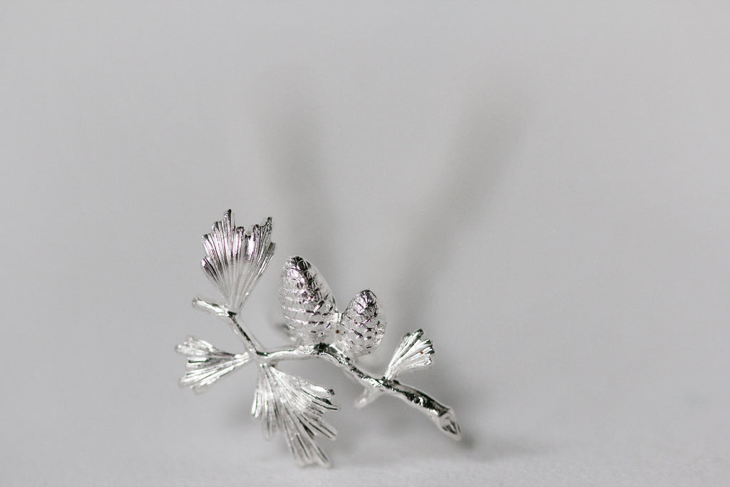 Baby Pinecone Hair Prong