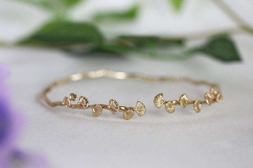 Ginkgo Leaves Armband