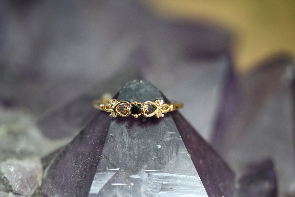 Dainty Princess Crystals Ring