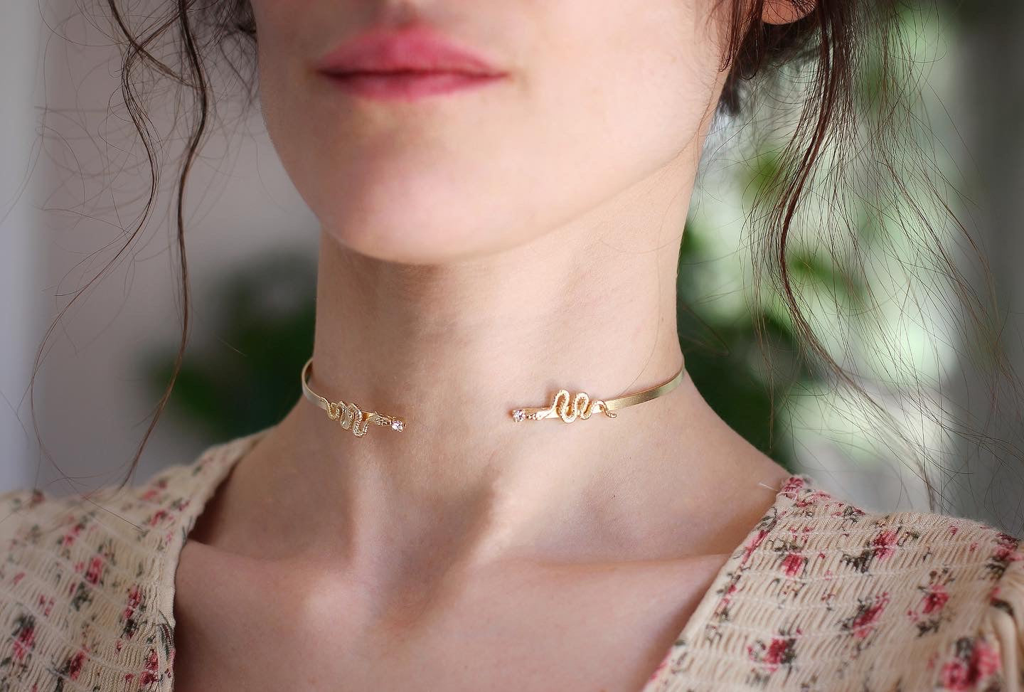 Crystal Serpent Choker