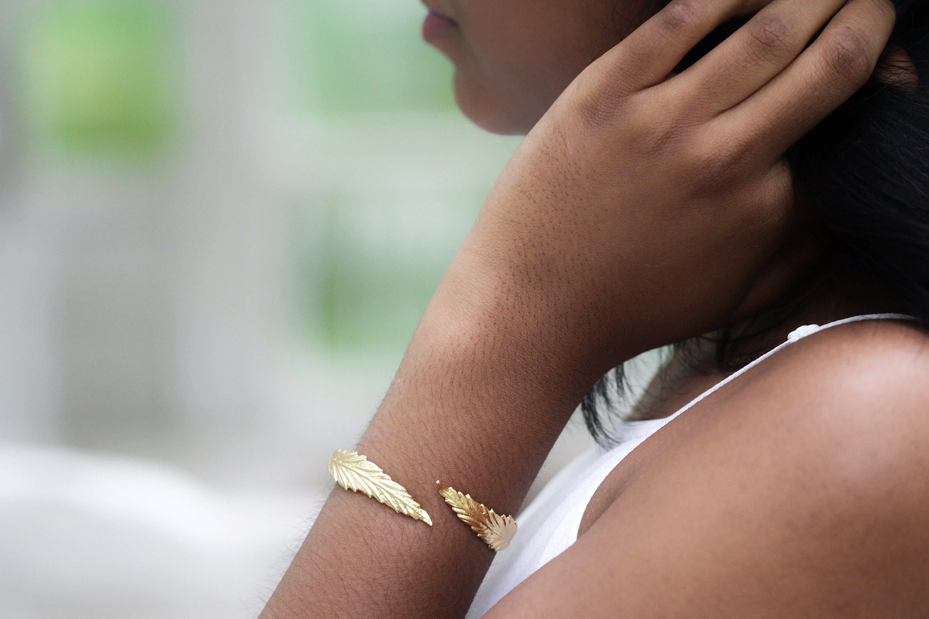 Bohemian Feather Bracelet