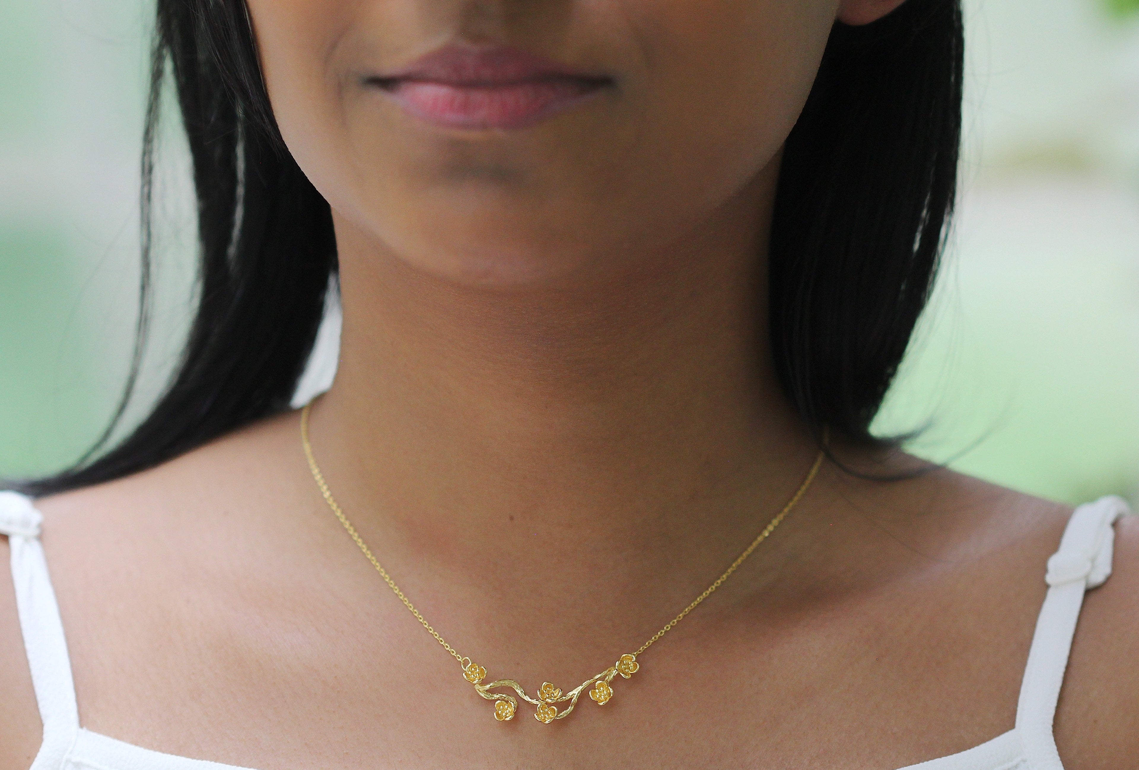 Sakura / Cherry Blossom Necklace