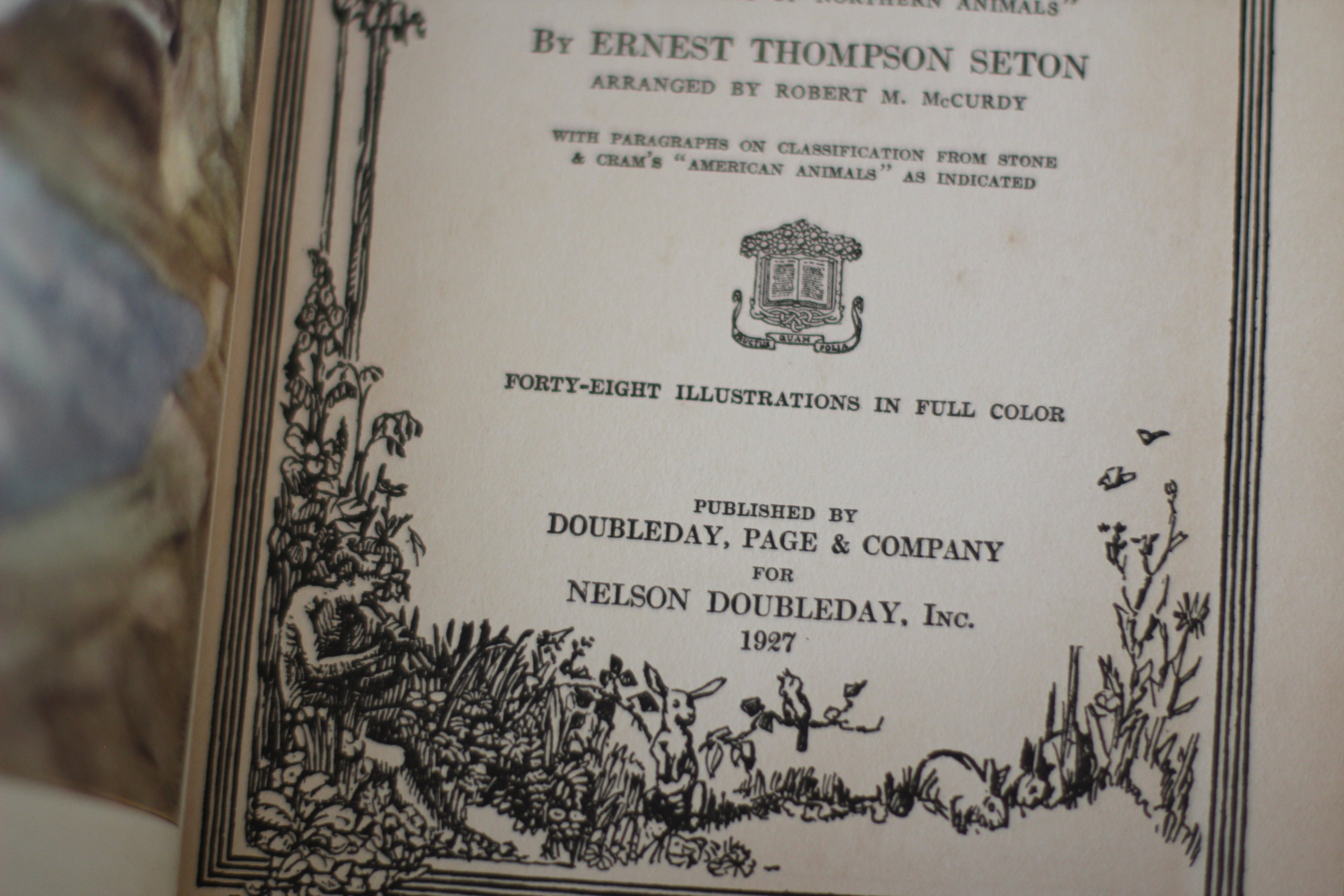 Antique Book The Nature Library Birds by Neltje Blanchan HC 1927 Illustrated