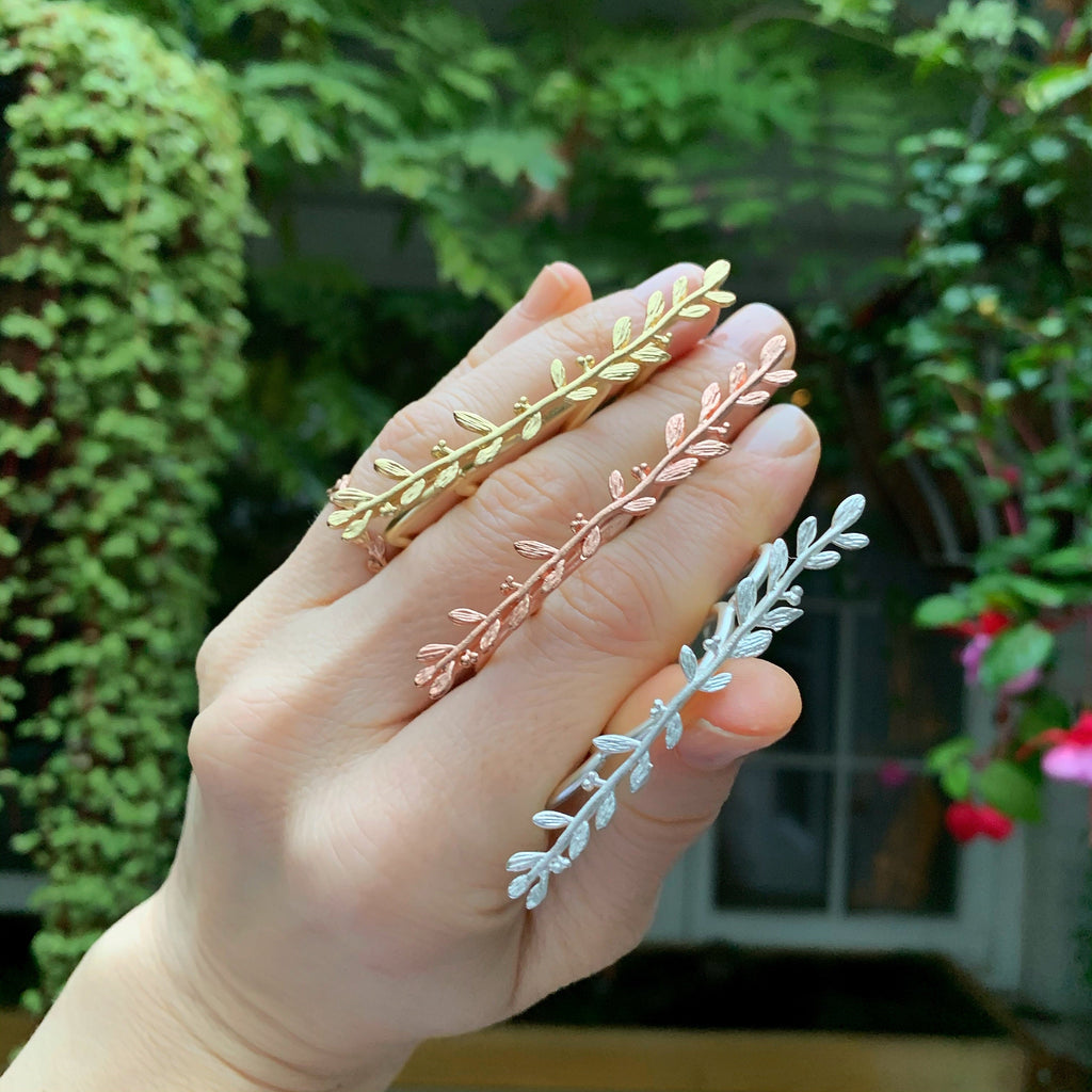 Blooming Twig Branch Hair Prong