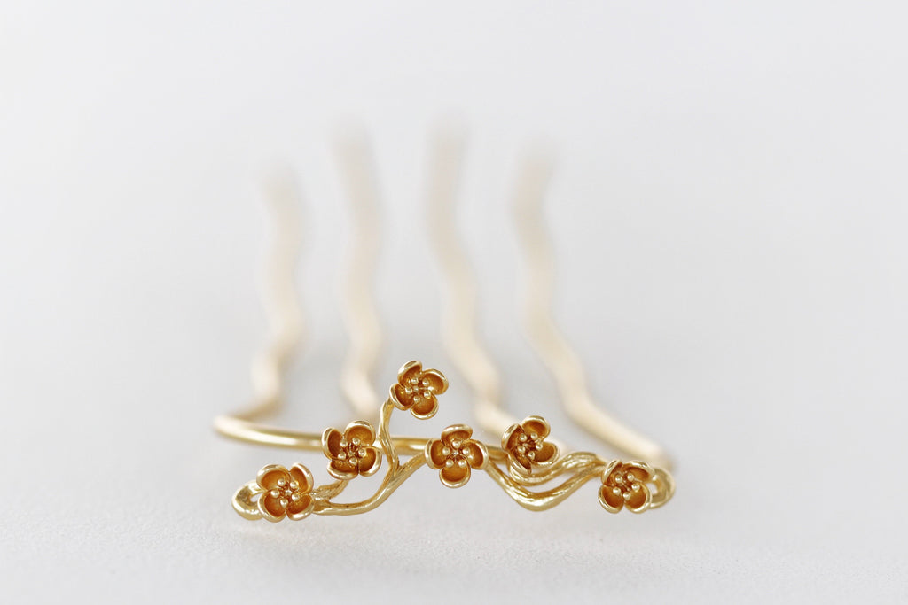 Cherry Blossom Hair Prong