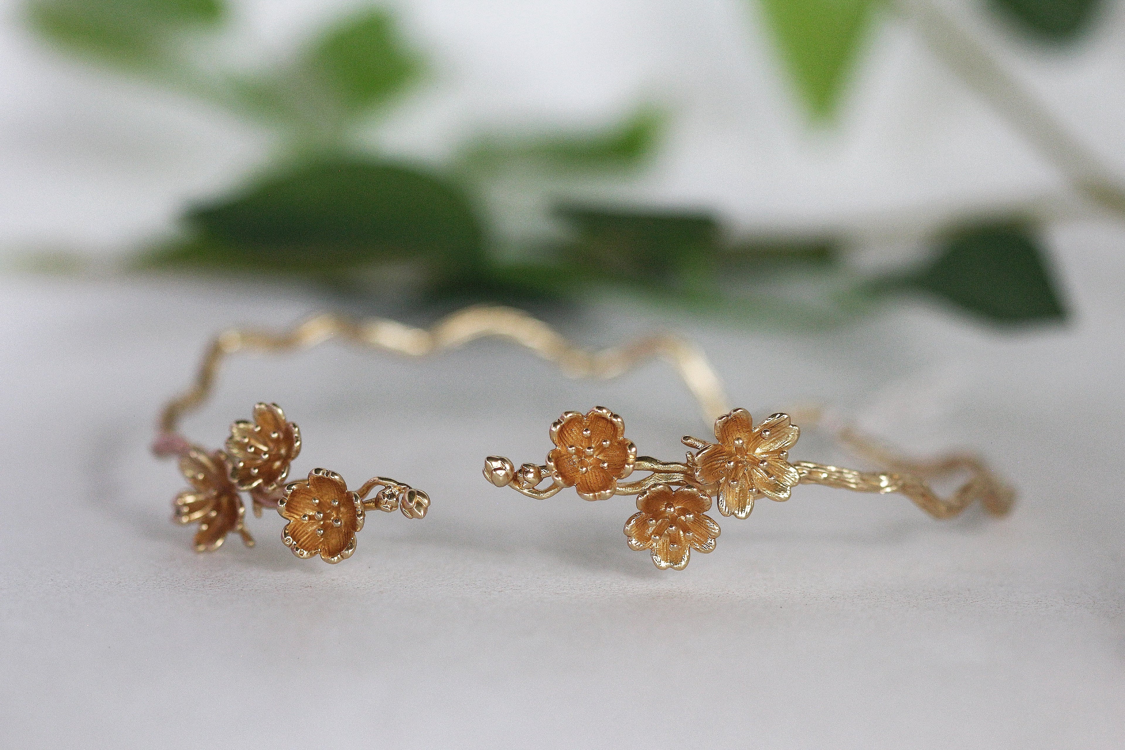 Large Sakura/Cherry Blossom Floral Choker