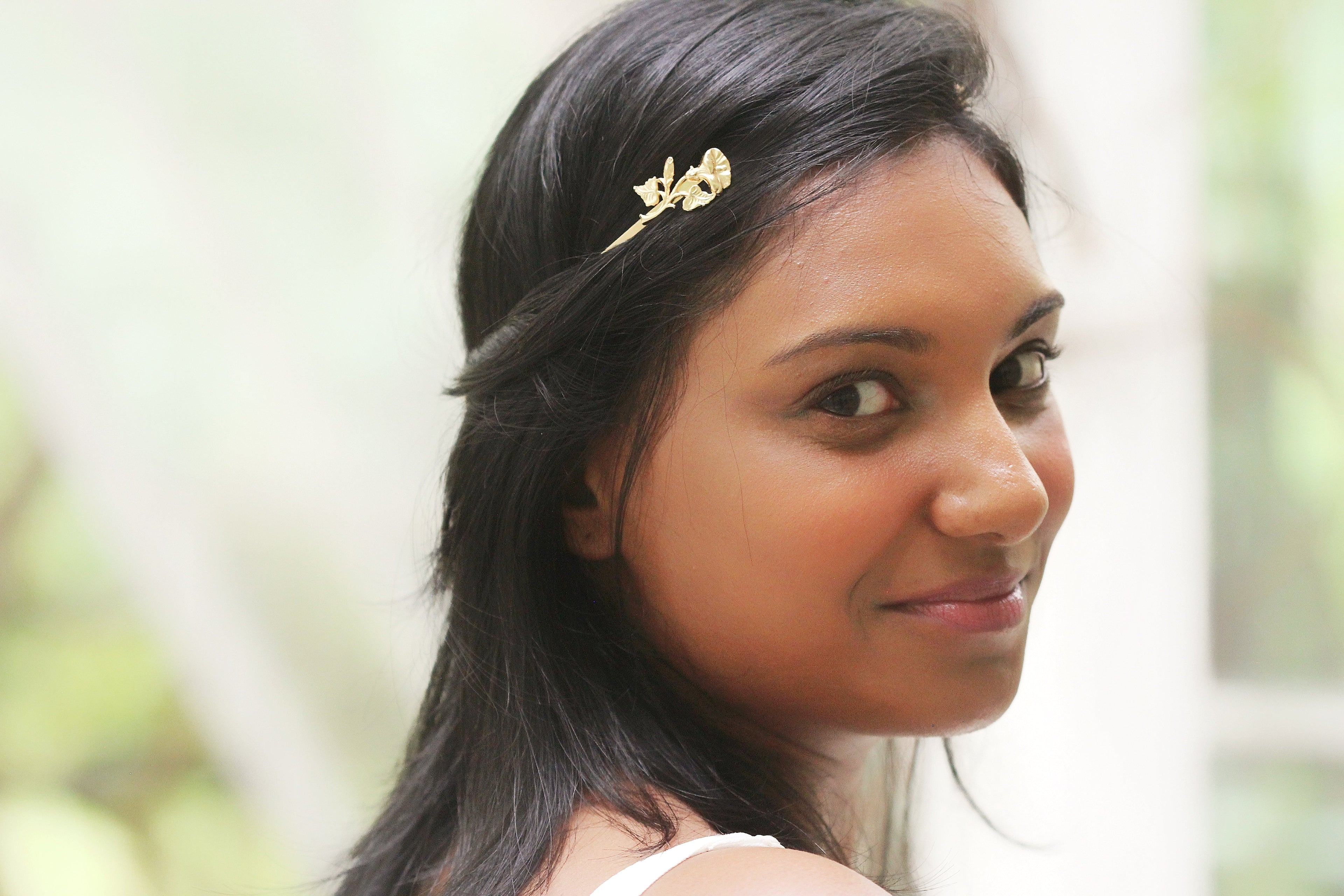Morning Glory Flowers Goddess Crown