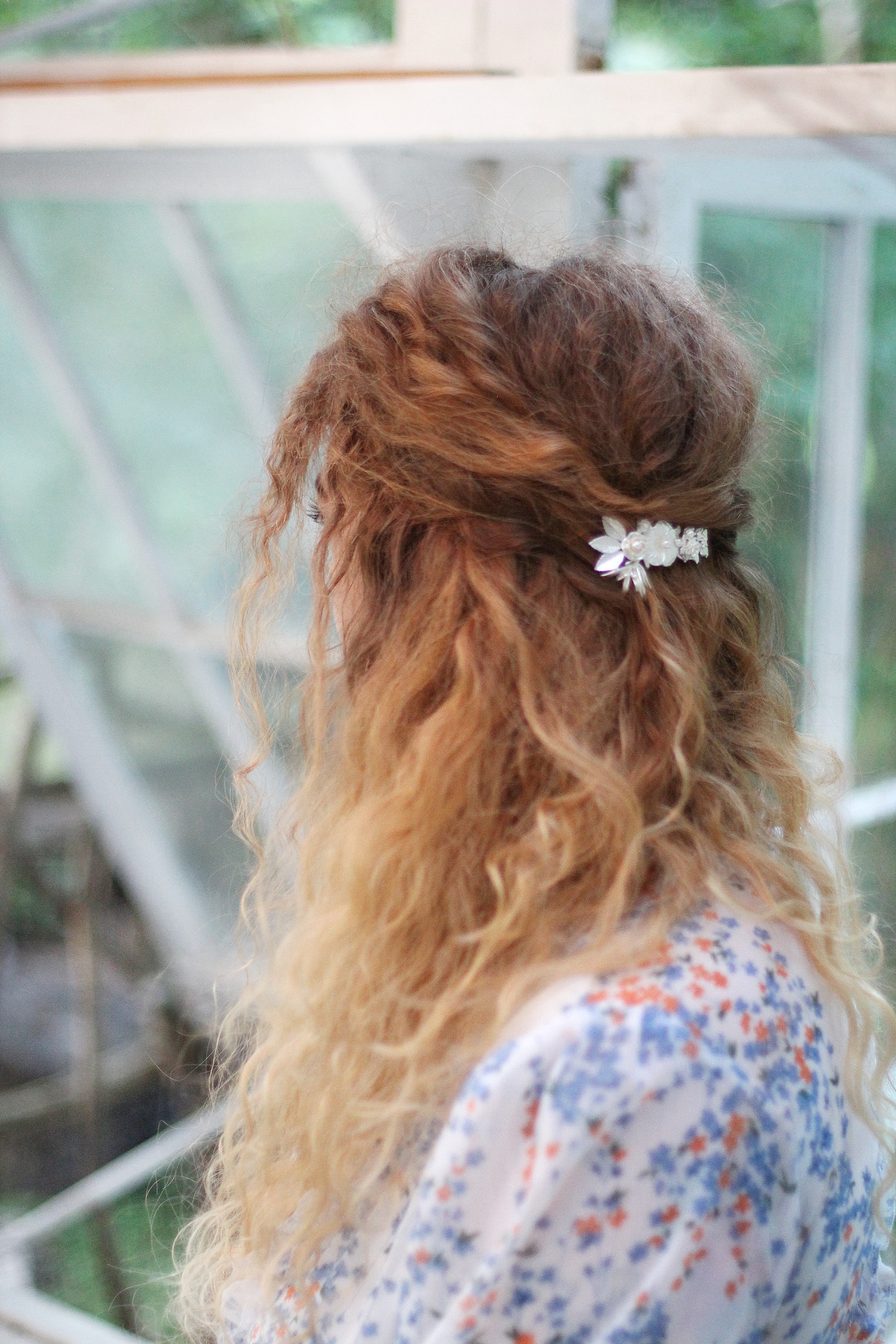 Field of Roses Barrette