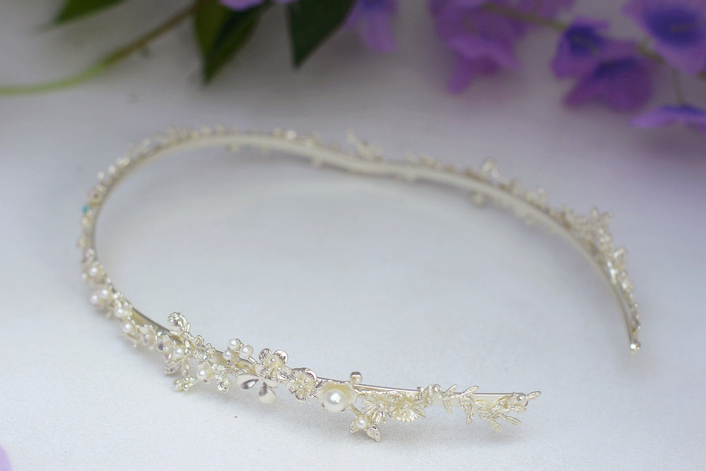 Full Whimsical Meadows Floral Goddess Crown