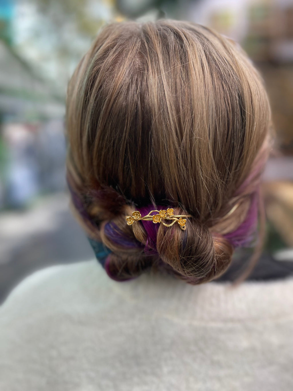 Cherry Blossom Hair Prong