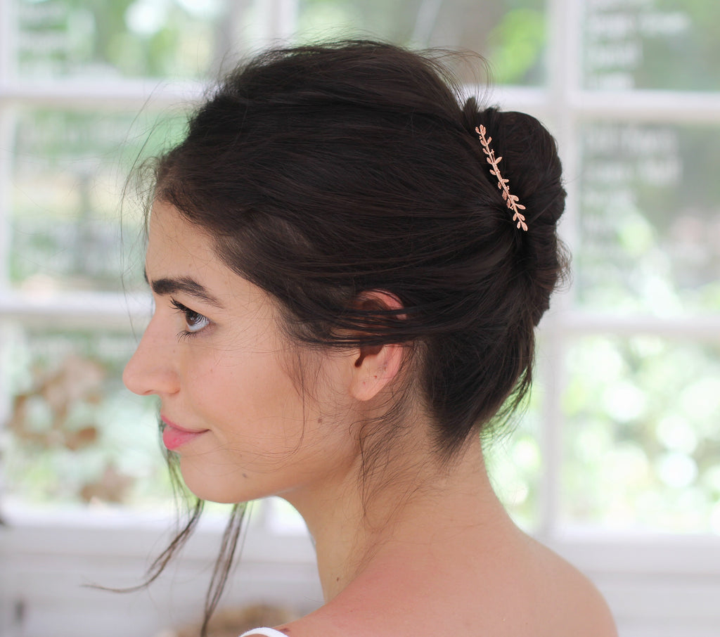 Blooming Twig Branch Hair Prong