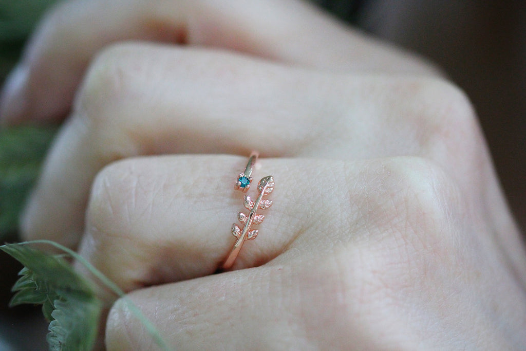 Jade & Fern Crystal Ring